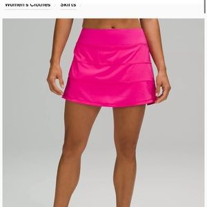 brand new lululemon pace rival skirt